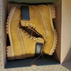 Mens Timberland 6 in premium Wheat boots